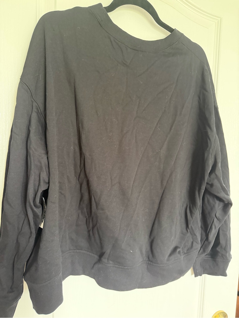 Old Navy Black Pullover Sweatshirt